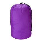 PATIKIL Stuff Sack, 9 x 16 Inch Waterproof Outdoor Storage Sack Ultralight Drawstring Dust Flap Bag for Camping, Purple