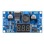 QBM LM2596 2A Buck Step-Down Power Converter Module DC 4~40 to 1.3-37V LED Voltmeter