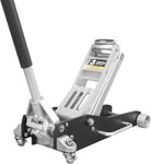 Torin AT83003XLB Low Profile Economic Aluminum Service/Floor Garage Jack with Quick Lift Pump, 3 Ton (6,000 lb) Capacity, Black