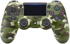 Sony, Manette PS4 DUALSHOCK 4 Officielle, Accessoire PlayStation 4, Sans Fil, Batterie Rechargeable, Bluetooth, Couleur : Green Camo