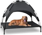 Heeyoo Elevated Dog Bed with Canopy