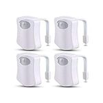 BSASHF 4 Pack Color Changing Toliet