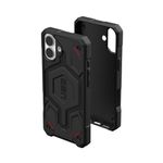 URBAN ARMOR GEAR UAG Designed for iPhone 16 Plus Case 6.7" Monarch Pro - Compatible with MagSafe Charging Rugged Heavy Duty Shockproof Anti-Slip Military Grade Protective Cover, Kevlar Black