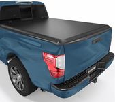 Perfit Liner Soft Roll Up Truck Bed Tonneau Cover Compatible with 2016-2020 Nissan Titan 5'7" Bed Black(with or Without Utilitrack)