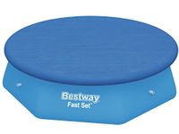 Bestway 58032-19 Fast Set Swimming Pool Cover, Blue, 244 cm