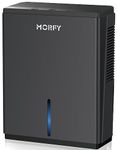 MORFY Dehumidifiers for Room Bedroom, Upgraded version 85 OZ Dehumidifiers, 6500 Cubic Feet(680sq ft) Small Dehumidifiers for Room with Drain Hose and Auto Shut Off, Portable Quiet Dehumidifier for Bedroom Bathroom RV Laundry Room or Closet