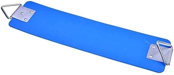 AGPTEK Swing Seat, 77.2 x 15 x 0.7cm Yard Swing for Kids & Adults with Metal Triangle Ring - Blue(250LB Weight Limit)