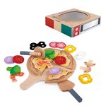 Hape E3173 Pizza playset with Lots of toppings