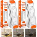 VEURCHY 24V Dimmable LED Driver 120W AC 120V to DC 24 Volt Dimmable Lighting Low Voltage Transformers Compatible with Lutron & Leviton Dimmer Switches, 24V Power Supply for LED Strip Lights 2 Pack