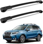 FengYu Roof Rack Cross Bars Compatible with Subaru Forester 2014-2024 with Raised Side Rails, Aluminum Crossbars Rooftop Cargo Roof Rails Luggage Ski Kayak Car Bike Luggage Racks Carrier