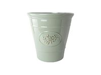 Garden Superstore Olive Planter Flower Pot (30cm Diameter x 30cm Tall, Green)