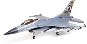 E-flite RC Airplane F-16 Falcon 80mm EDF Jet Smart BNF Basic Transmitter Battery and Charger Not Included with Safe Select EFL87850