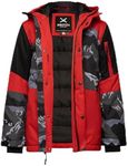 Arctix Kids' Spruce Insulated Jacket, Mountain Camo Black, Medium