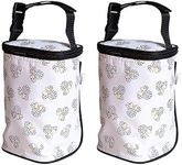 J.L. Childress Disney Baby Tall TwoCOOL Breastmilk Cooler, Baby Bottle & Baby Food Bag, Minnie Dots (Pack of 2)