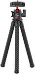 ULANZI MT-33 Camera Tripod,Flexible Mini Tripod with 1/4" Screw for Magic Arm,Octopus Tripod Compatible with iPhone 12 Samsung Canon Nikon Sony Cameras
