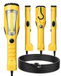 DEWENWILS 15ft COB LED Work Light, 1200LM, Handheld Corded Work Light with Strong Magnet, Swivel Hook, ETL Listed