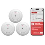 X-Sense Smart Wi-Fi Water Leak Detector, Water Sensor Requires Base Station SBS50, Accessory for SWS54 Water Sensor Kit, SWS51, 3 Pack