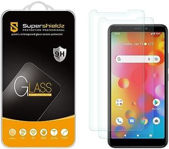 Supershieldz (2 Pack) Designed for Boost Mobile Bounce 4G Tempered Glass Screen Protector, Anti Scratch, Bubble Free