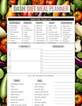 Dash Diet Meal Planner