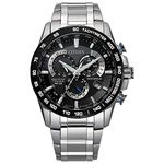 Citizen Men's PCAT Quartz Sport Watch with Titanium Strap, Silver, 24 (Model: CB5908-57E), Silver-Tone