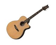 PRS Guitars SE A40E Paul Reed Smith SE Angelus A40E Full Size Single Cutaway Acoustic/Electric Guitar with Hard-Shell Case, Natural