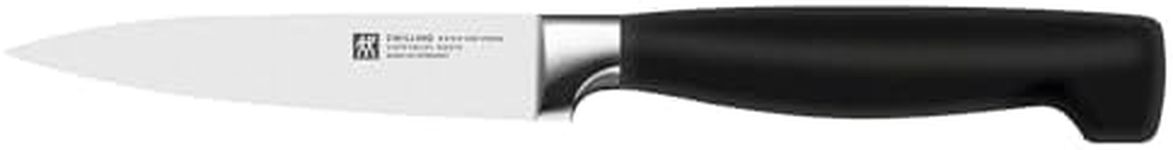 ZWILLING 31070-101-0 FOUR STAR Paring knife, 10cm , Silver/Black