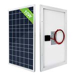 ECO-WORTHY 10Watts Solar Panel Module for 18 Volts Battery Charger for Camp and off-grid Ligthing Applications L02P10-N-1