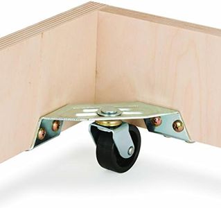 Woodriver Corner Caster Set of 4 Holds 290 Lbs