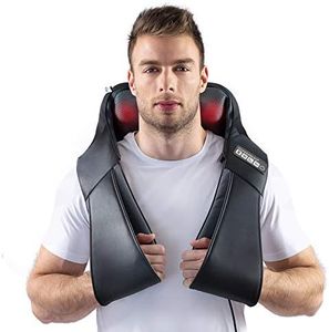 Masseur dos et cervicales Klopfy de Donnerberg/Appareil de Massage Tapotement & Shiatsu/Détente & Soulagement des Douleurs/Fonction Chauffante / 7 ans de garantie sur le moteur