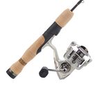 Pflueger Trion Spinning Reel and Fenwick HMG Ice Fishing Rod Combo