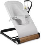 Baby Bouncer Chair - Comfortable Support for Your Little One's Blissful Moments (Net, Light Grey)