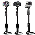 Monopod With Bluetooth Remotes