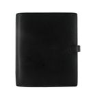 Filofax Finsbury A5 Leather Organiser - Black