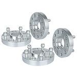 IRONTEK 5x127mm Wheel Spacers (1in 71.5mm Bore, 14x1.5 Studs) 5x5 to 5x5 Hubcentric Spacers Adapter FITS 2012-2016 Dodge Durango SUV Truck, 2018-2011 Jeep Grand Cherokee SRT8 25mm 4 Pieces