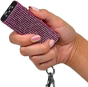 GUARD DOG SECURITY Mini Stun Gun Keychain - Stun Gun with LED Flashlight - USB Rechargeable (Pink)