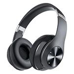 Moobesthy Wireless Headphones Over Ear, Bluetooth Headphones Over Ear, 60H Playtime Headphones Wireless Bluetooth with 6 EQ Modes, Headphones with Mic