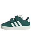 adidas VL Court 3.0 Shoes Infants, Green/Off White/Gold Metallic, 9.5 UK