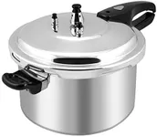 Barton 8Qt Pressure Canner Release Valve Aluminum Canning Pot Cooker Pot Stove Top Instant Fast Cooking Pot