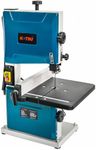KATSU Tools Benchtop Bandsaw 200mm 350W Electric Woodworking Band Saw, 80mm Cutting Depth, 45° Tiltable Metal Work Table for Mitre Cuts, Blade Included 100555