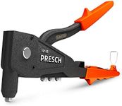 Presch Rivet Gun - Robust professional Riveter Rivet Gun - Riveting tool with an ergonomic handle for blind rivets - Steel Ø 2.4, 3.2, 4.0 mm and Aluminium-Steel up to 4.8 mm