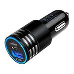 Fast USB C Car Charger