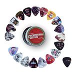 Guitar Picks x 20 Cool Guitar Album Cover Custom Picks Plectrums