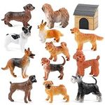 Mini Tudou Dog Figures Play Set,12 