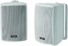 Fusion 4" Compact Marine Box Speakers, White