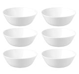 I-K-E-A 6X OFTAST Serving Bowl Dessert Pasta Bowls Set Tempered Glass Bowls Set 15 cm, Transparent