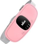 iDOO Portable Heating Pads for Period, Heating Pad Electric with 3 Heat Levels & 3 Massage Modes, Menstrual Heated Pad, Gifts for Women and Girl (Pink)
