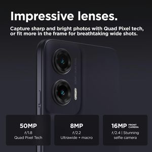 Motorola Moto G35 5G Smartphone, 128GB – Black