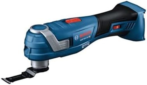 BOSCH GOP18V-34N 18V Brushless StarlockPlus Oscillating Multi-Tool Bare Tool, Cordless, Variable Speed, with 1-1/4 In. Bi-Metal Plunge Cut Blade