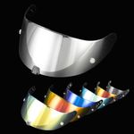 psler Helmet Visor for T520 ST1400 R1 - T520 ST1400 R1 Face Shield Helmet Visor Helmet Accessories,Silver-Mirror