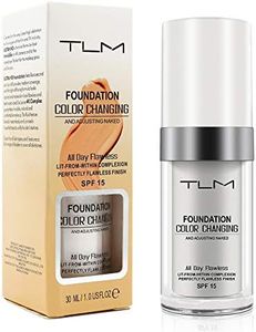 Foundation Color Changing für alternde Haut, Farbwechsel-Grundierung Warm Skin Moisturising Concealer, Liquid Primer, Sonnenschutz, Nude Concealer, Universal Shade für alle Hauttypen 30 mL